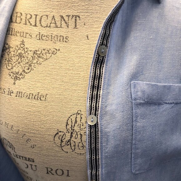 Beautiful C&C California Linen Long Shirt: Size M - Picture 12 of 15